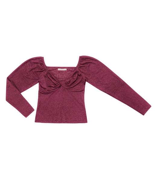 Image_Blusa Manga Longa Feminina Em Molecotton Endless Vermelho