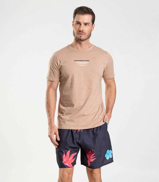 Image_Bermuda Masculina De Microfibra Long Bong Preto