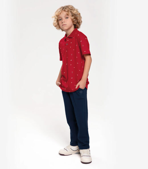 Calça Infantil Masculina Trick Nick Azul