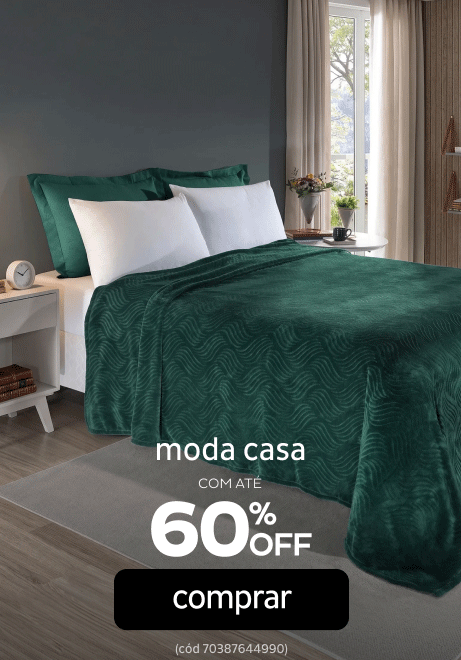 Moda Casa por até 60% OFF