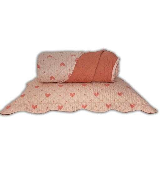 Image_Cobreleito King Corações Dupla Face Lepper Rosa