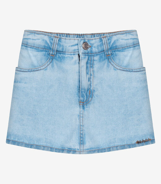 Image_Shorts Saia Infantil Jeans Trick Nick Azul