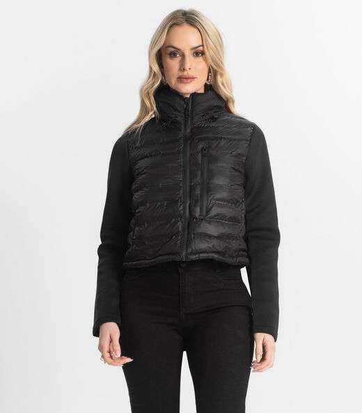 Image_Jaqueta Puffer Feminina Com Bolsos Sea Surf Preto