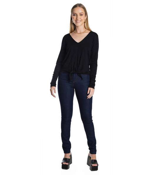 Blusa Manga Longa Endless Preto