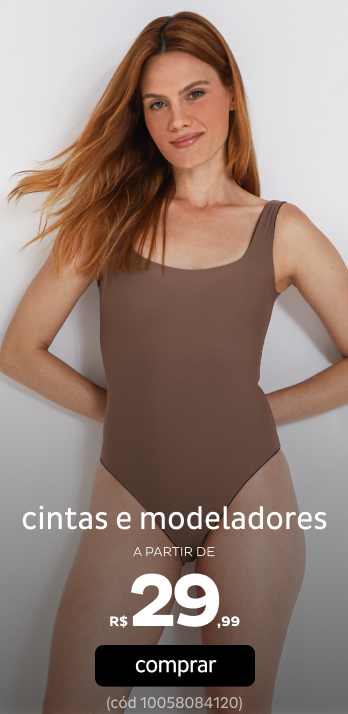 Cintas e Modeladores a partir de R$29,99