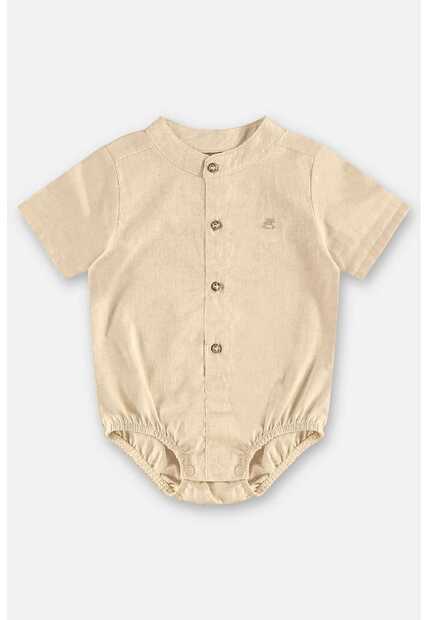 Image_Body Camisa em Algodão e Linho Bebê Up Baby