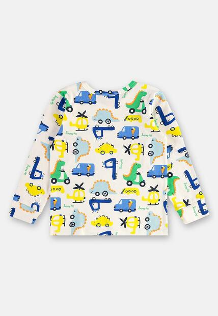 Pijama Longo Infantil Unissex Suedine Up Baby