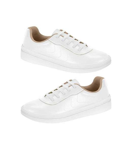 Tênis Básico Em Napa Beira Rio Branco