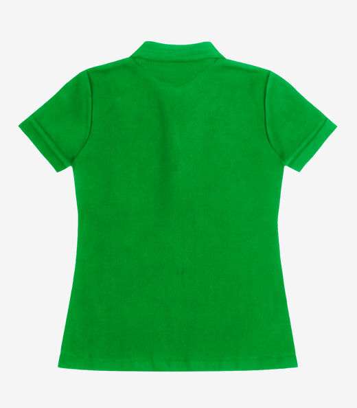 Polo Feminina Piquet Básica Select Verde