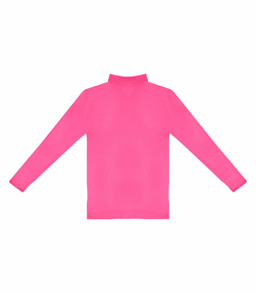 Blusa Manga Longa Básica Select Rosa