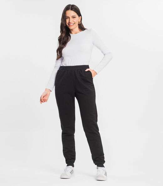 Calça Feminina Jogger Endless Preto