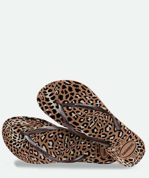 Chinelo Havaianas Feminino Slim Animals