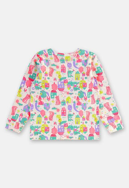Pijama Longo Infantil Unissex Suedine Up Baby