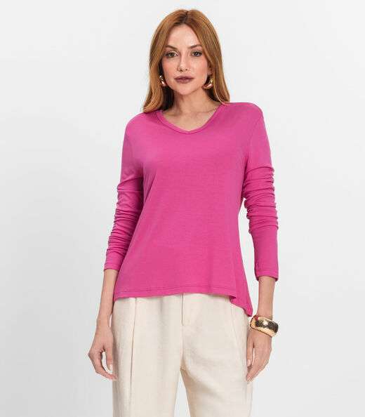 Image_Blusa Manga Longa Select Rosa