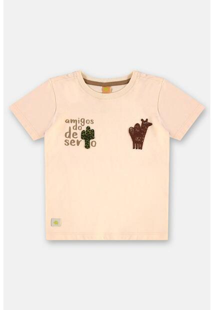 Conjunto Menino Camiseta e Short Três e Já
