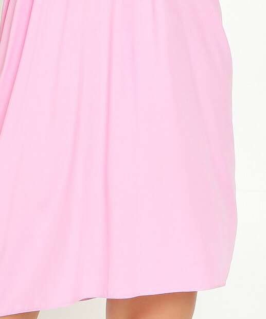 Vestido Feminino Recorte Alças Finas 