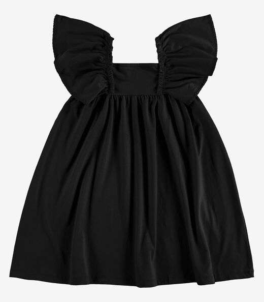 Image_Vestido Infantil Meia Malha Rovi Kids Preto