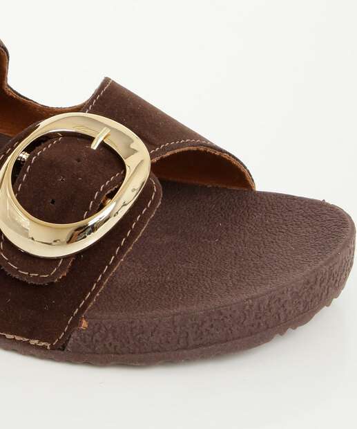 Rasteirinha Feminina Birken Nobuck Marisa
