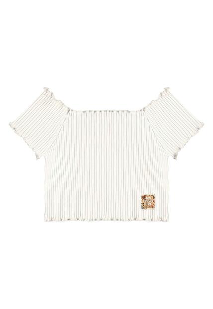 Conjunto Blusa Short Estampado Bee Loop