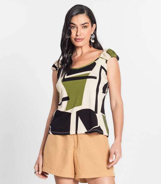 Image_Blusa Feminina Estampada Infinita Cor Bege