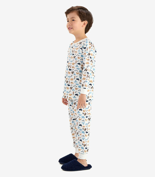 Image_Pijama em Meia Malha Rovi Kids Bege