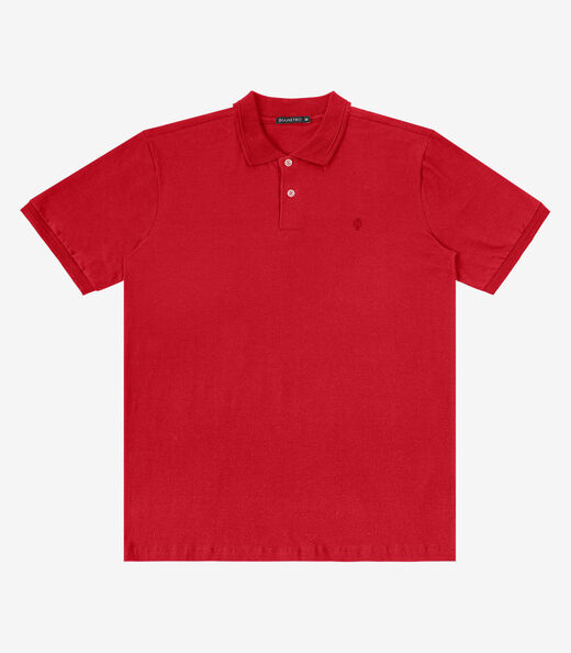 Image_Camisa Polo Masculina Cotton Leve UV Diametro Vermelho