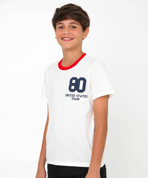 Image_Camiseta Juvenil Bordado MR Tam 10 a 16 Off White