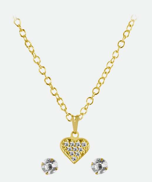 Kit Relógio Feminino Lince LRCH173L25 K00JB1NX 