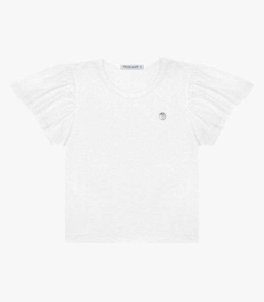 Blusa Infantil Feminina Trick Nick Branco
