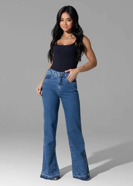 Calça Jeans Sawary Boot Cut - 282484