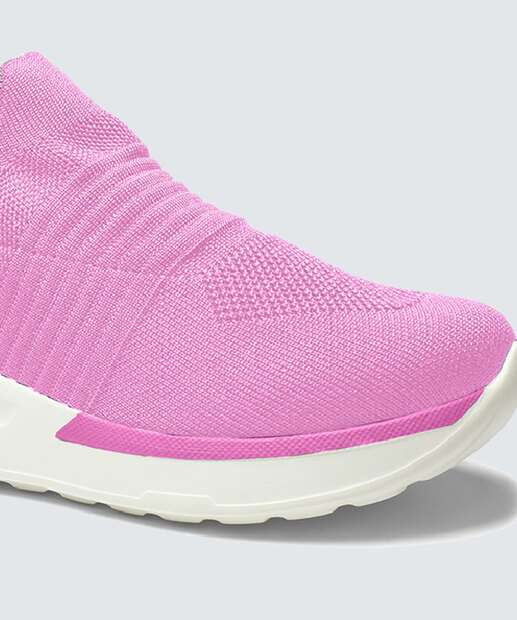 Tênis Casual Feminino Knit Dakota