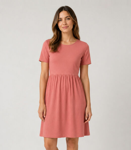 Image_Vestido Feminino Liso Select Rosa