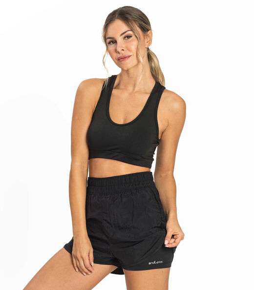 Top Feminino Liso FTK Preto