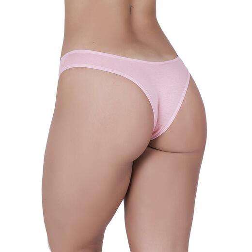 Kit 10 Calcinhas Carinho Algodão Concept Lingerie Multicolorido