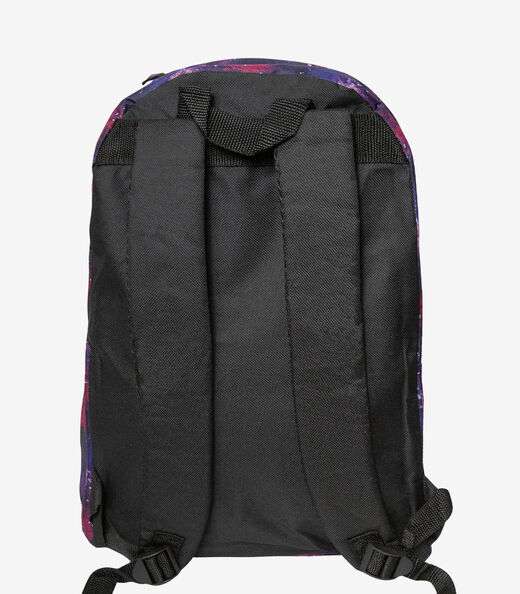 Mochila Escolar Estampada Yins Preto