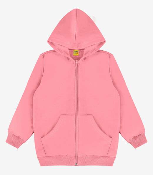 Image_Jaqueta Infantil Moletom com Capuz Rovitex Kids Rosa