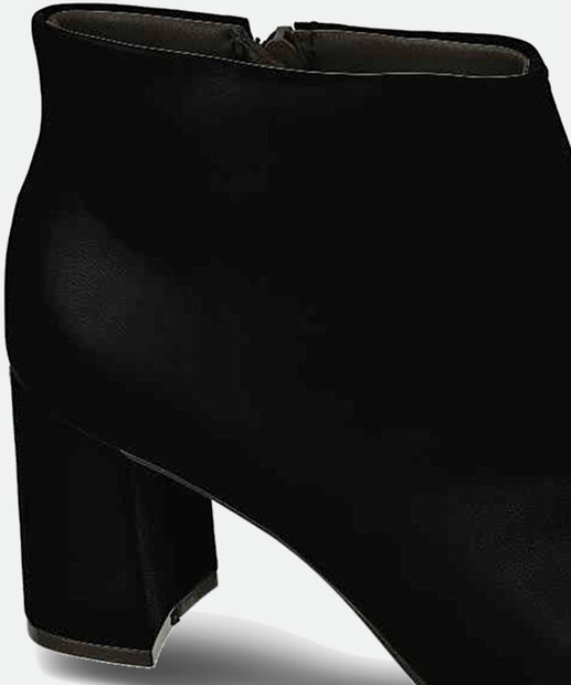 Bota Feminina Cano Curto Salto Grosso Bebecê