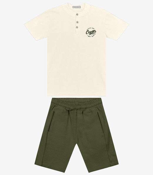 Image_Conjunto Camiseta com Bermuda Menino Trick Nick Off White