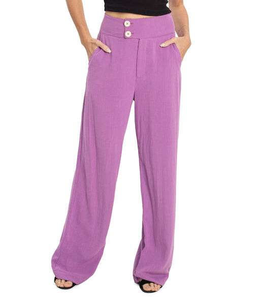 Image_Calça Feminina Linho Strong Endless Roxo