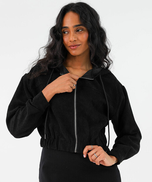 Image_Jaqueta Feminina Cotelê Cropped Marisa Preto