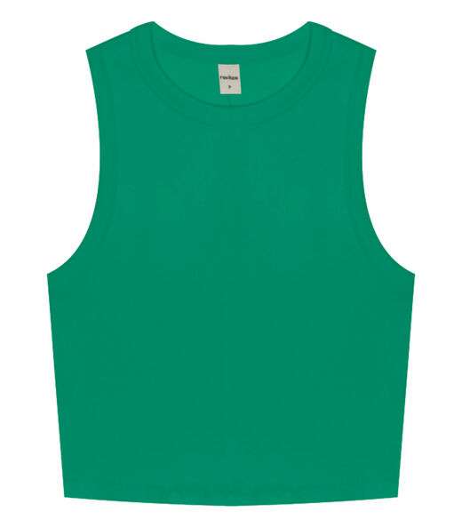 Regata Cropped Feminina Ribana Rovitex Verde