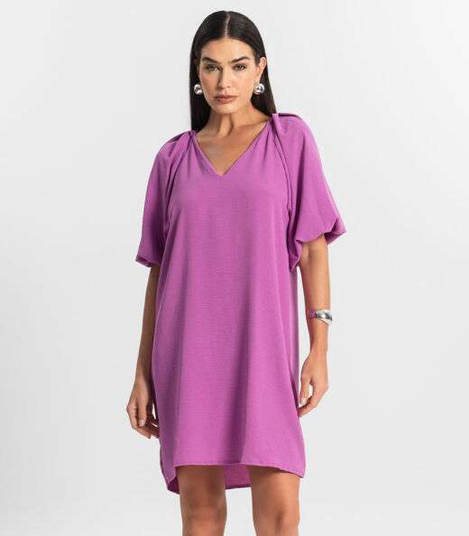 Image_Vestido Feminino Liso Rovitex Roxo