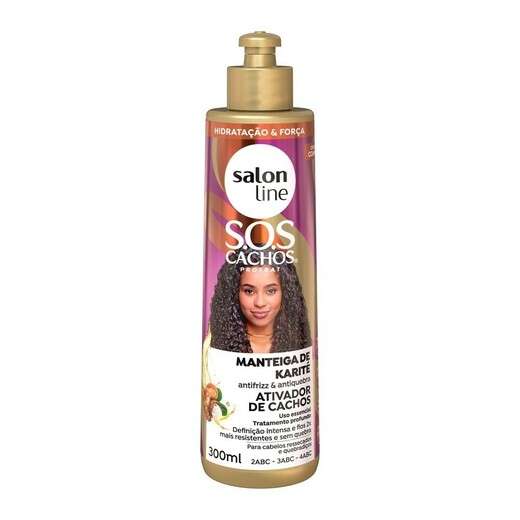 Image_Ativador Salon Line Sos Manteiga De Karite 300ml