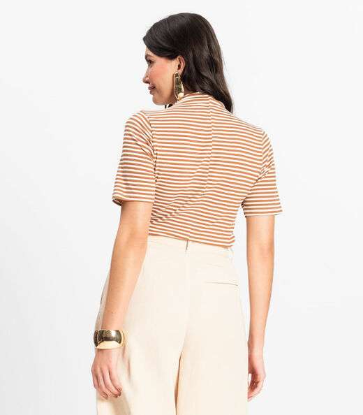 Blusa Feminina Infinita Cor Chocolate