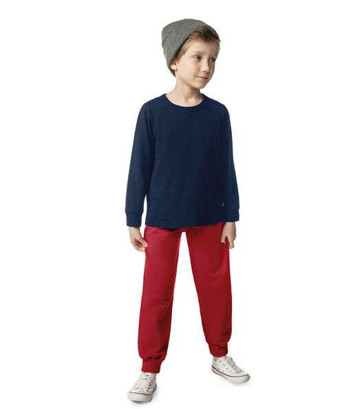 Image_Camiseta Manga Longa Básica Rovitex Kids Azul