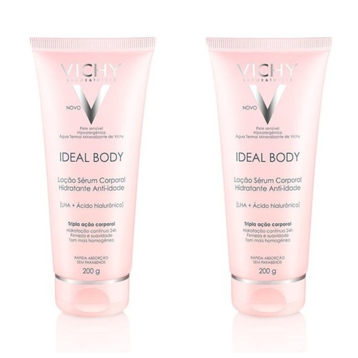 Image_Kit com 2 Unidades de Loção Sérum Hidratante Corporal Vichy Ideal Body Anti-Idad