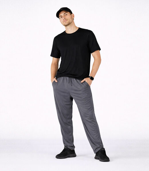 Image_Calça Masculina Helanca Com Bolsos Rota Da Onda Cinza