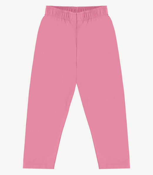 Image_Calça Infantil Moletom Feminino Rovi Kids Rosa
