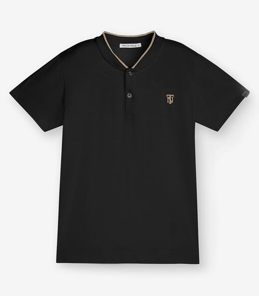 Image_Camiseta Menino em Meia Malha Trick Nick Preto