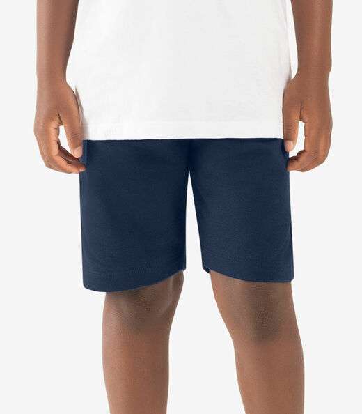 Conjunto Infantil Camiseta Com Bermuda Rovi kids Branco